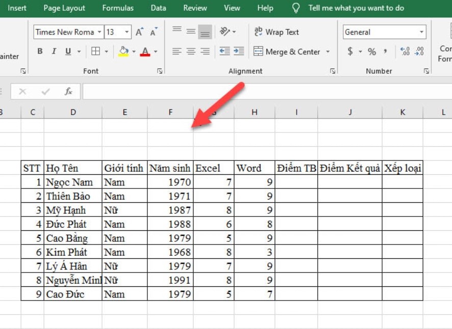 Hướng dẫn cách tạo khung viền trong Excel cực đơn giản 3
