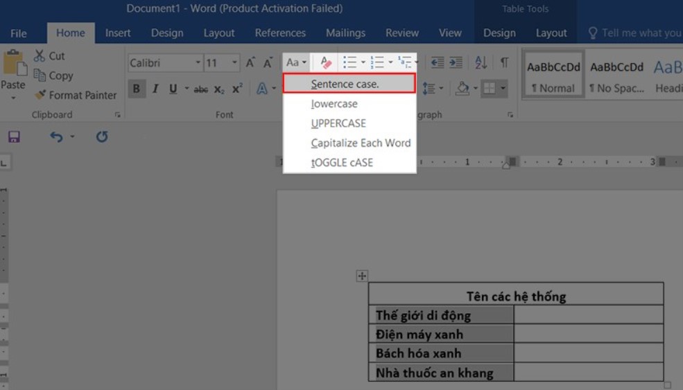 Hàm chuyển chữ HOA thành chữ thường và ngược lại trong Excel 12